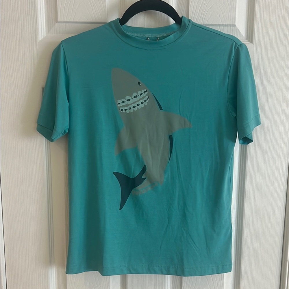 Patagonia Kids Shark Graphic Tee - Teal